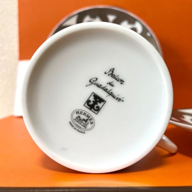 Hermes - 【未使用 2客】エルメス ガダルキヴィール プラチナ ティー
