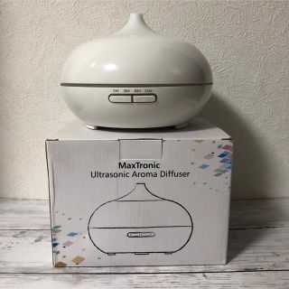 未使用品　アロマディフューサー　加湿器　300mi(加湿器/除湿機)