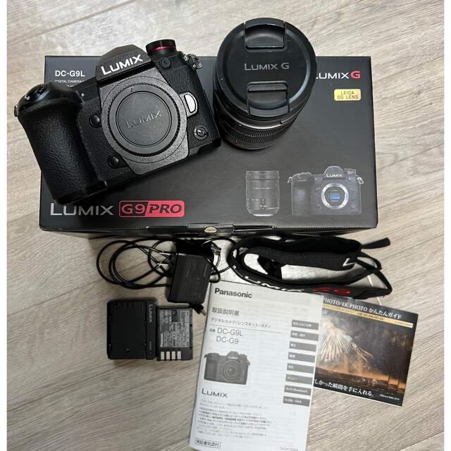 Panasonic(パナソニック)のPanasonic Lumix G9PROレンズキット スマホ/家電/カメラのカメラ(ミラーレス一眼)の商品写真