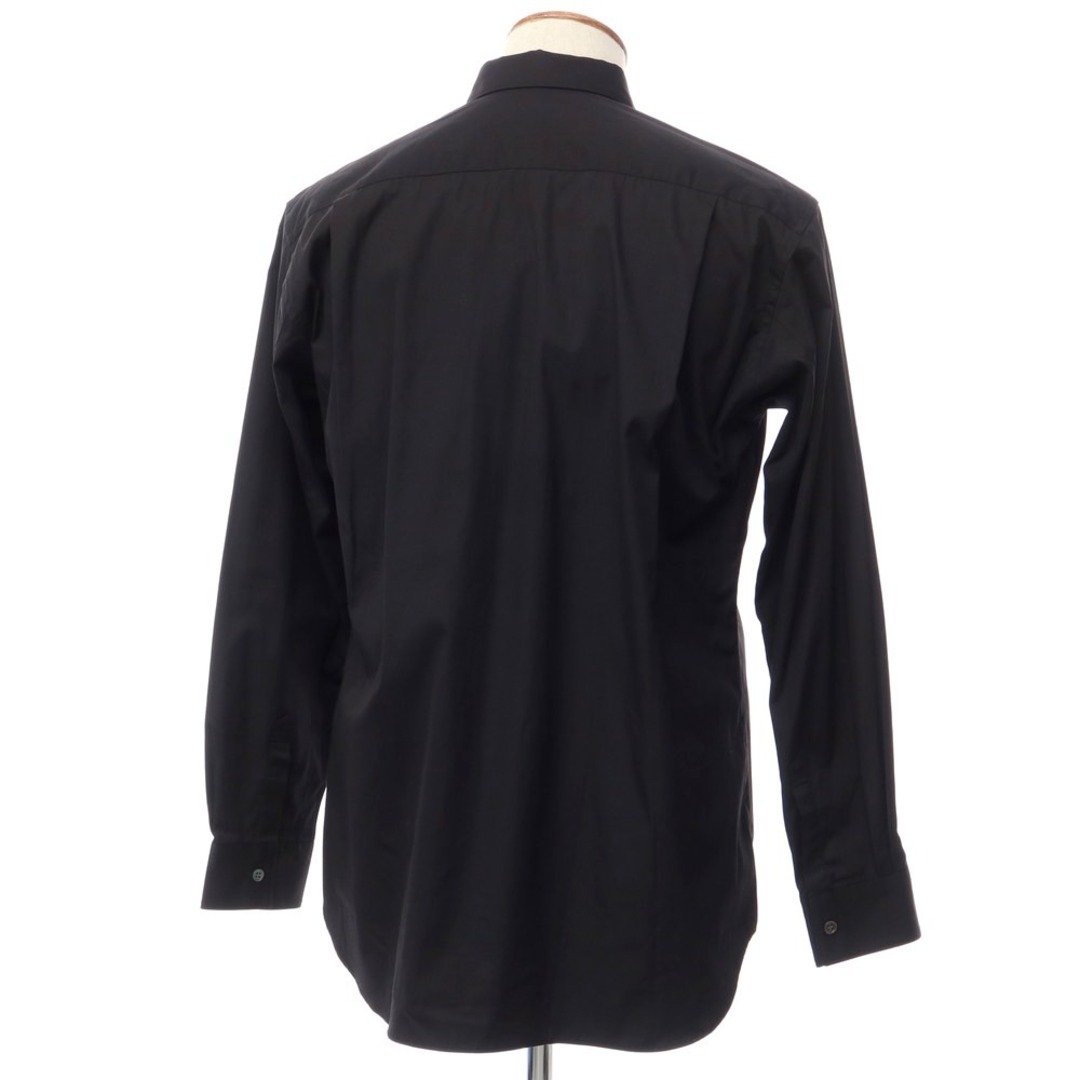 【未使用】コムデギャルソンシャツ COMME des GARCONS SHIRT 2022年秋冬 コットン カジュアルシャツ ブラック【サイズM】【メンズ】