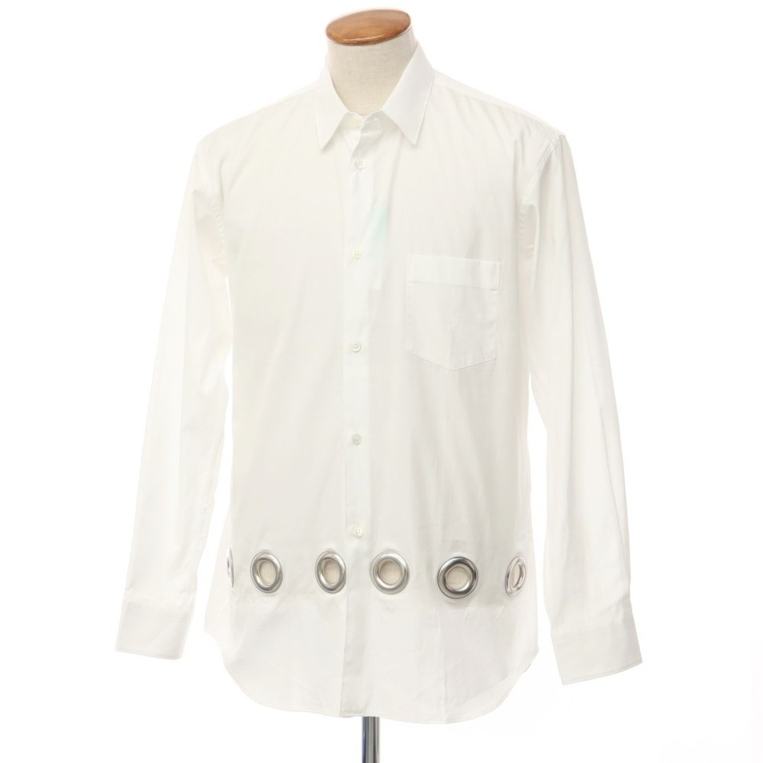 コムデギャルソンシャツ COMME des GARCONS SHIRT 2022年秋冬 コットン カジュアルシャツ ホワイト【サイズM】【メンズ】