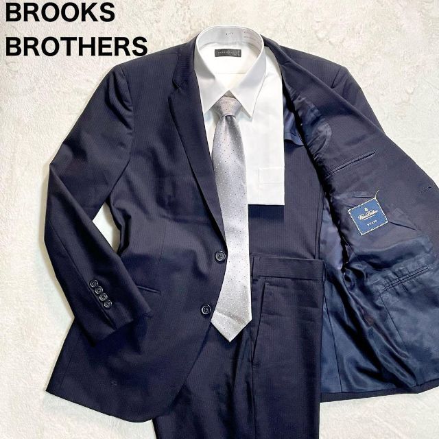 Brooks brothers スーツ　セットアップ　テーラード　濃紺　ネイビー