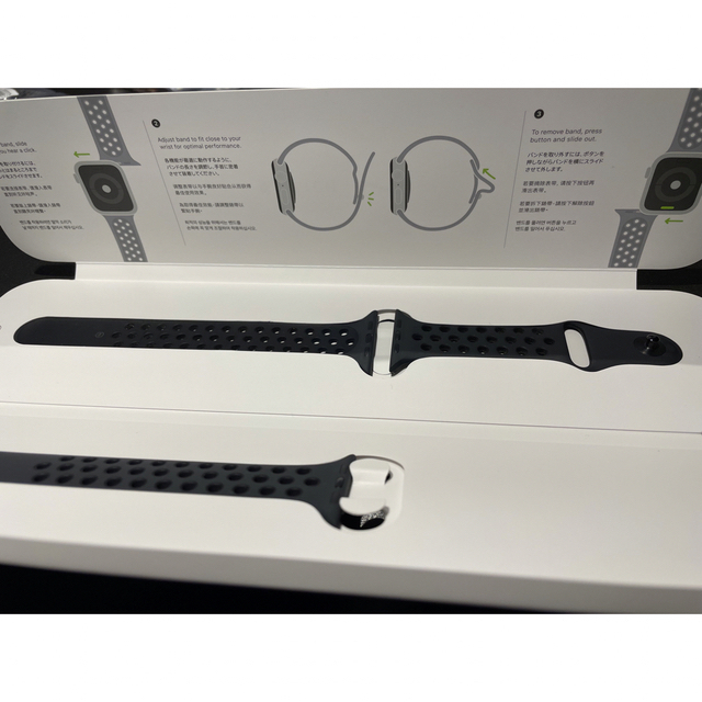 Apple Watch(アップルウォッチ)の美品☆ Apple Watch4 NIKEモデル　44mm  アルミニウムケース メンズの時計(腕時計(デジタル))の商品写真