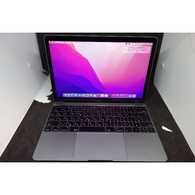 美品 MacBook12インチ 2016 m5 1.20GHz/8GB/512G