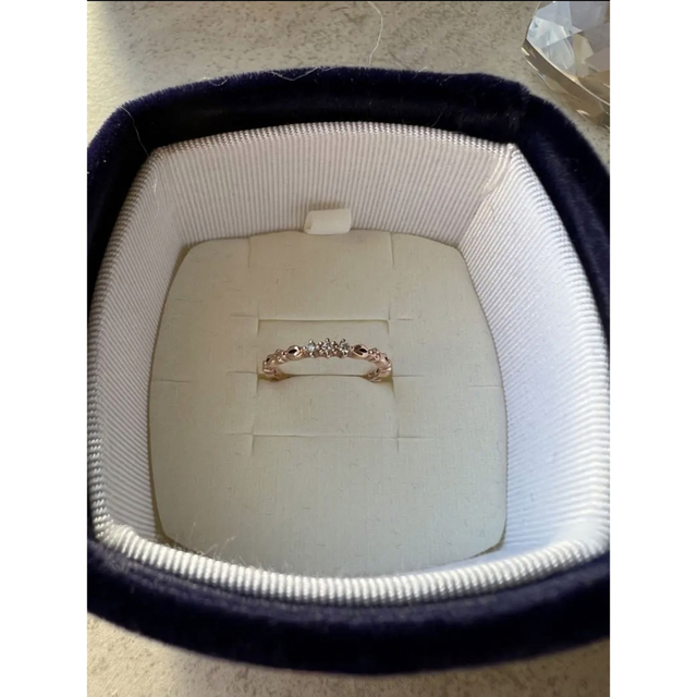 4℃(ヨンドシー)のヨンドシー 指輪 ピンキーリング ピンクゴールド 5号 K10 レディースのアクセサリー(リング(指輪))の商品写真