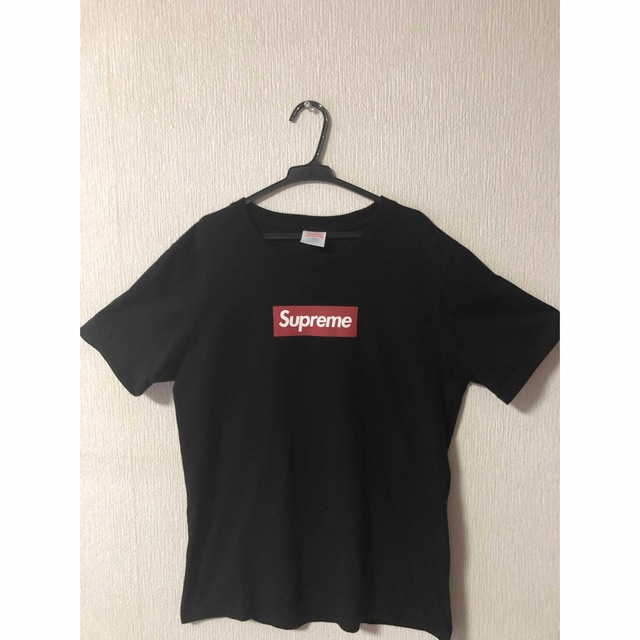 シュプリーム Supreme ボックスロゴ 半袖Tシャツ 黒 メンズ M