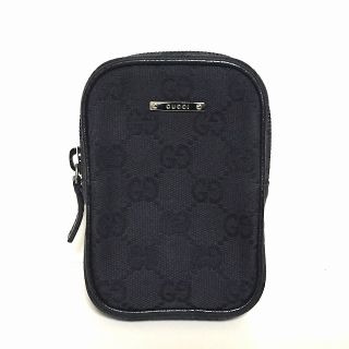 グッチ(Gucci)のグッチ シガレットケース GG柄 115249 黒(タバコグッズ)