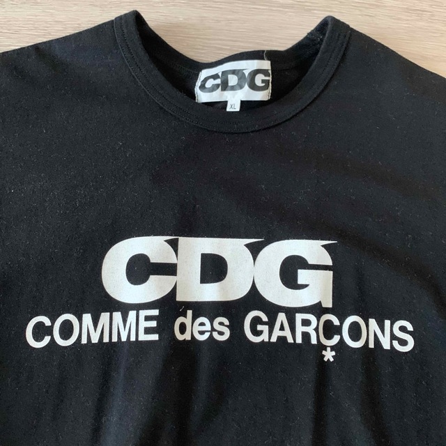 COMME des GARCONS(コムデギャルソン)のCDG ブラックTシャツ メンズのトップス(Tシャツ/カットソー(半袖/袖なし))の商品写真