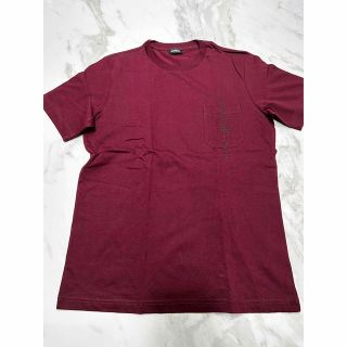 ディーゼル(DIESEL)の【新品/未使用】DIESEL Tシャツ エンジ/ワインレッド(Tシャツ/カットソー(半袖/袖なし))