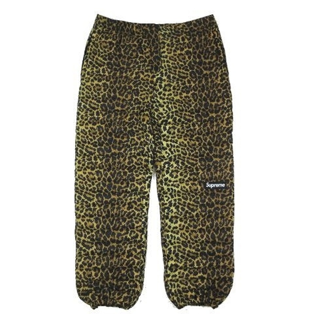 Supreme(シュプリーム)の21AW SUPREME Micro Down Pants Leopard XL メンズのパンツ(スラックス)の商品写真