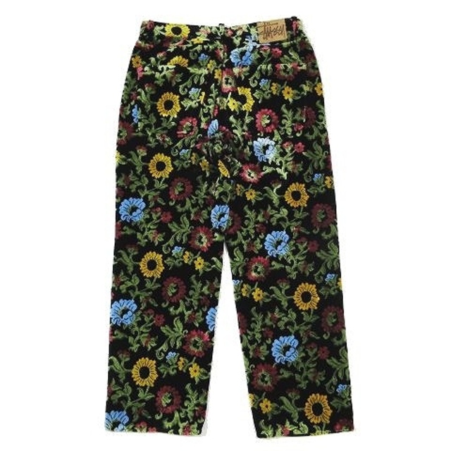 STUSSY(ステューシー)のSTUSSY FLORAL JACQUARD BIG OL' JEANS 34 メンズのパンツ(デニム/ジーンズ)の商品写真