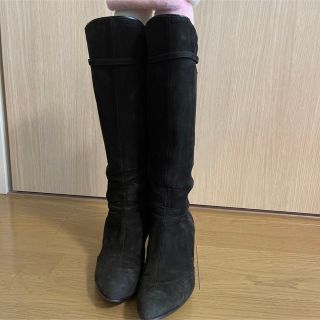 エレガンスヒミコ(elegance卑弥呼)のエレガンス卑弥呼 ロングブーツ 黒 23.5cm(ブーツ)