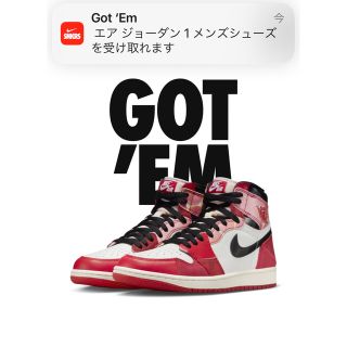 ナイキ(NIKE)のスパイダーマン×AIR JORDAN 1 NEXT CHAPTER(スニーカー)