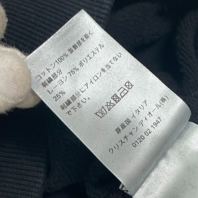 ディオール・オム DIOR HOMME KAWS コラボ カウズ 923J625W5642 長袖 アパレル BEE スウェット 蜂 トレーナー コットン ブラック約42cm着丈