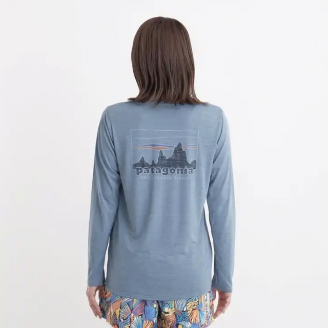 パタゴニア Patagonia 登山 ロンT カットソー Tシャツ