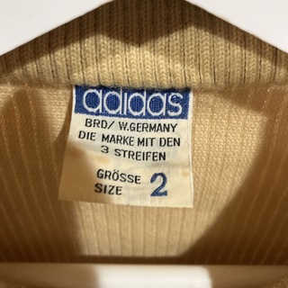 adidas   希少 adidas トラックジャケット 西ドイツ ブラウン 茶色