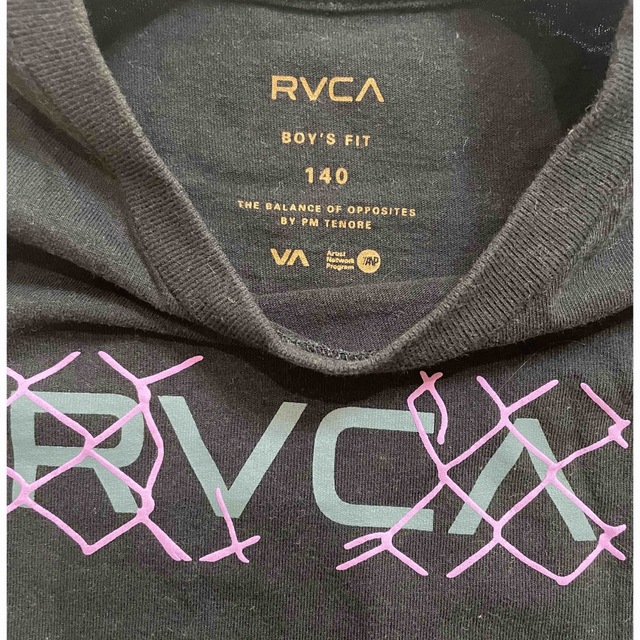 RVCA(ルーカ)のRVCA キッズTシャツ　140 キッズ/ベビー/マタニティのキッズ服男の子用(90cm~)(Tシャツ/カットソー)の商品写真