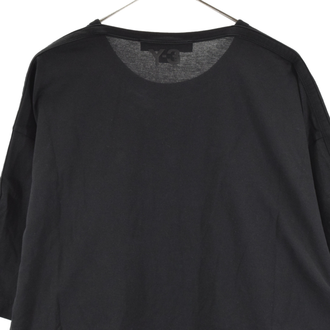 Y-3(ワイスリー)のY-3 ワイスリー M 3 PARACHUTE SS TEE DY7150 サイドラインスリット半袖Tシャツ ブラック メンズのトップス(Tシャツ/カットソー(半袖/袖なし))の商品写真