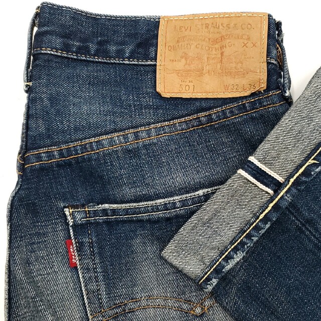 良サイズ◆Levi's 66501◆W32日本製ビンテージ復刻ジーンズ 632