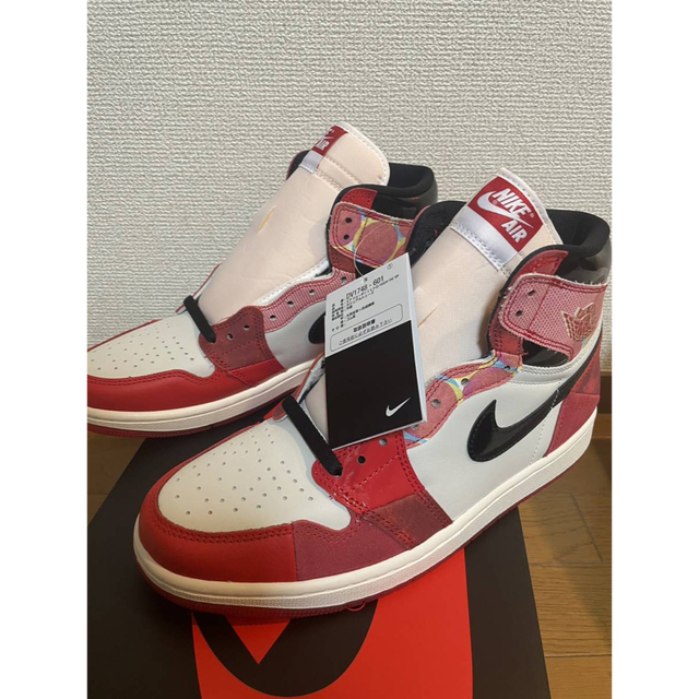 NIKE エアジョーダン1×スパイダーマン ハイ OG - www