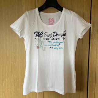 タウンアンドカントリー(Town & Country)の✨値下げ✨【T&C Surf Designs】白　Tシャツ　Ｌ(Tシャツ(半袖/袖なし))