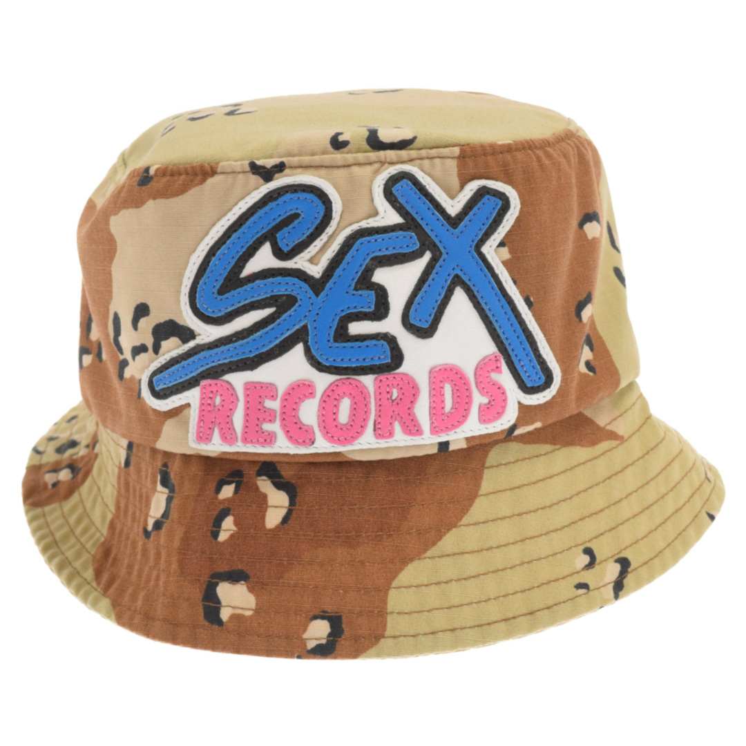 CHROME HEARTS クロムハーツ 21AW ×MATTY BOY Sex Records Chocochip Camo Bucket Hat マッティボーイ セックスレコード チョコチップカモバケットハット 迷彩帽子 L