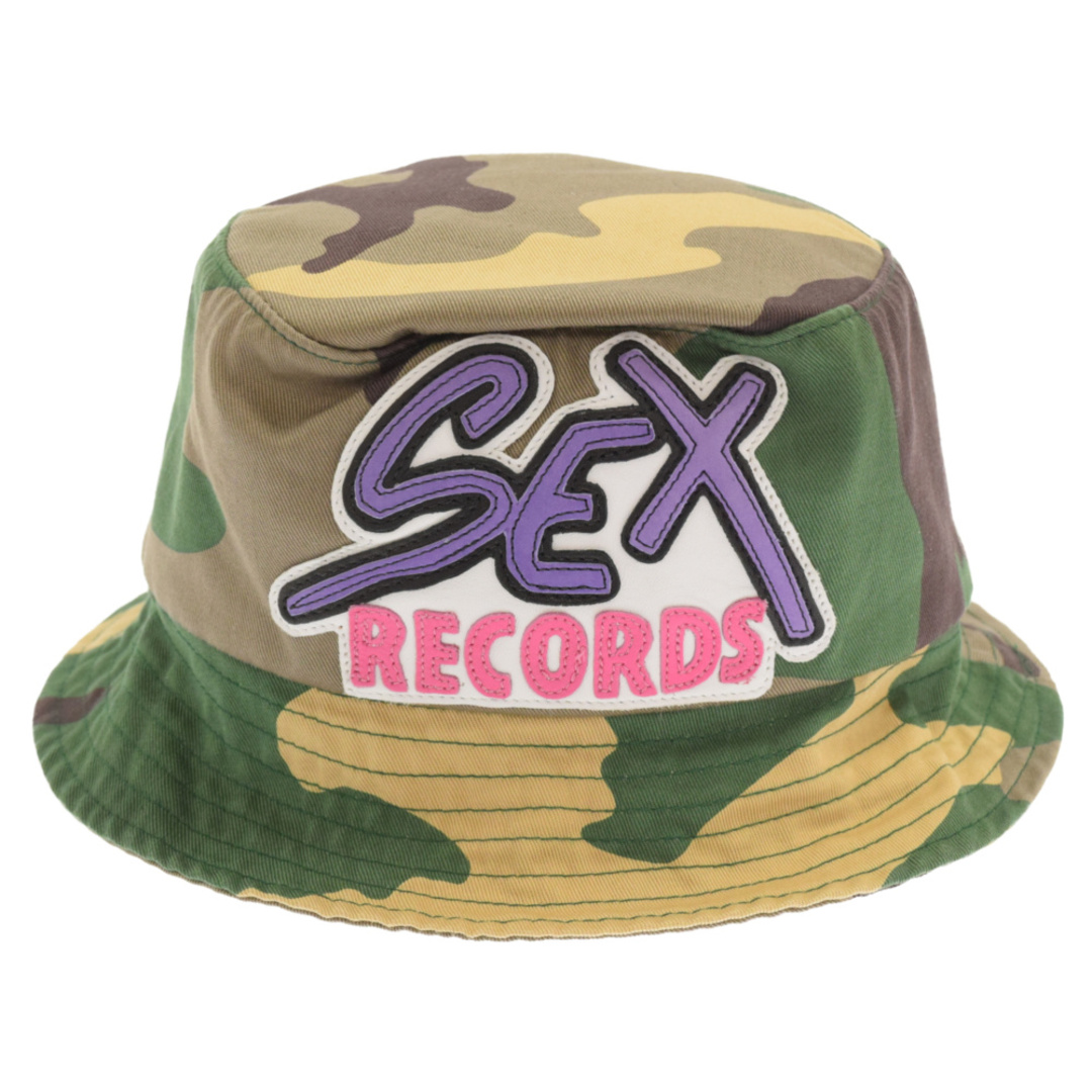 CHROME HEARTS クロムハーツ 21AW ×MATTY BOY Sex Records Chocochip Camo Bucket Hat マッティボーイ セックスレコード チョコチップカモバケットハット 迷彩帽子 L