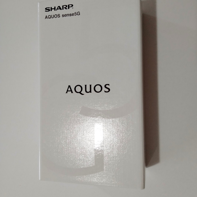 新品 未開封 AQUOS sense5G SHARP simフリー シムフリー