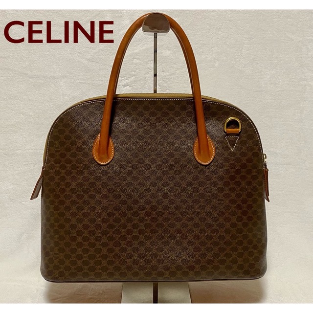 美品！CELINE セリーヌ マカダム ハンドバック