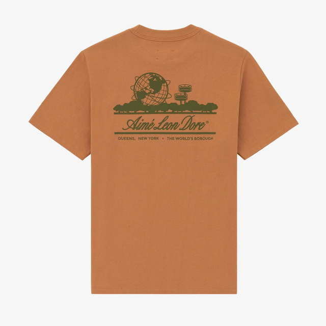 Aime Leon Dore Unisphere Tee BrownSugar