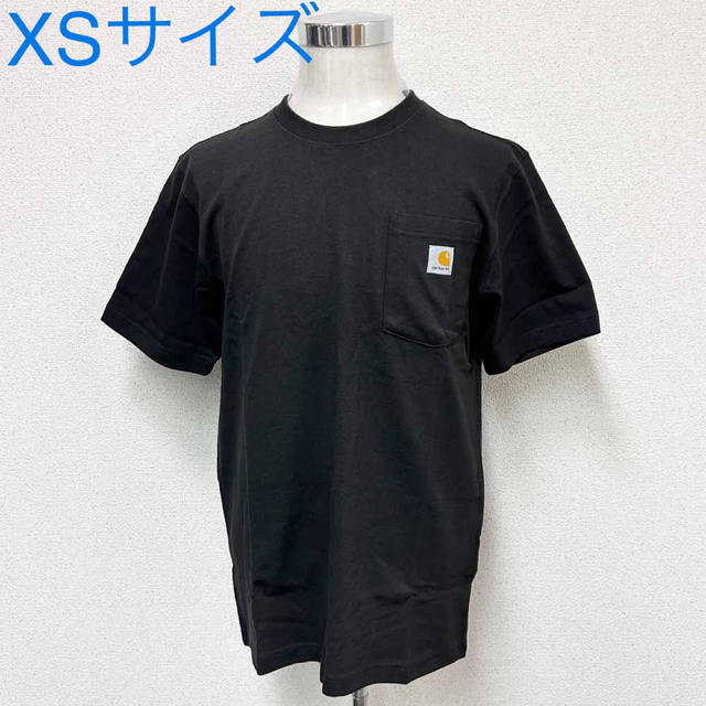 carhartt(カーハート)の新品 Carhartt カーハート Ｔシャツ K87 ブラック XSサイズ メンズのトップス(Tシャツ/カットソー(半袖/袖なし))の商品写真