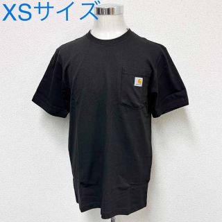 カーハート(carhartt)の新品 Carhartt カーハート Ｔシャツ K87 ブラック XSサイズ(Tシャツ/カットソー(半袖/袖なし))