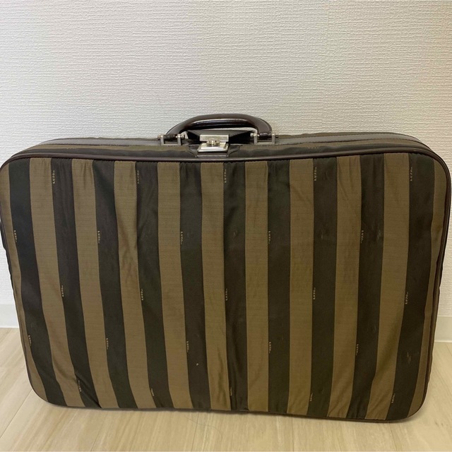 FENDI ぺカン柄 キャリーバッグ 旅行カバン