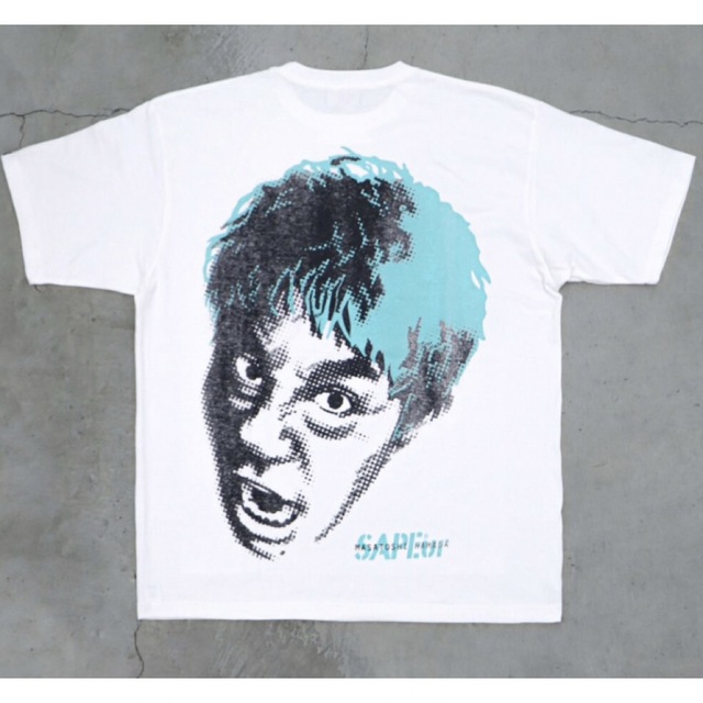 サプール sapeur浜田雅功 Tシャツ ブルー L 新品未開封-
