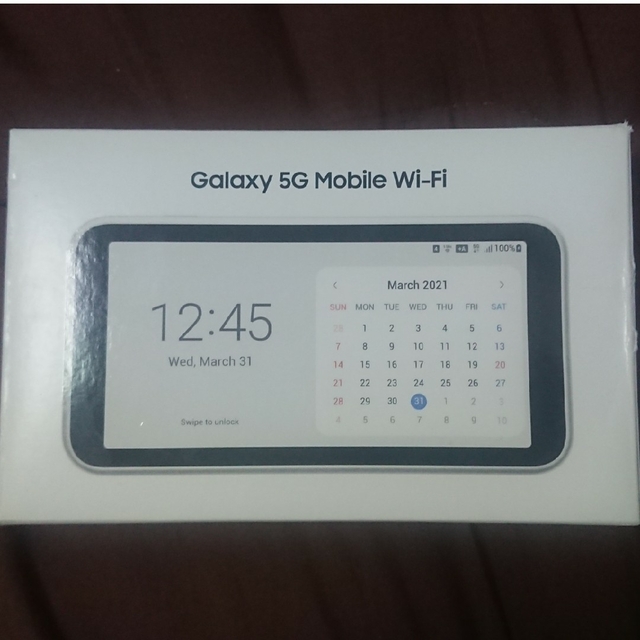 GALAXY 5G Mobile Wi-fi SCR01PC/タブレット