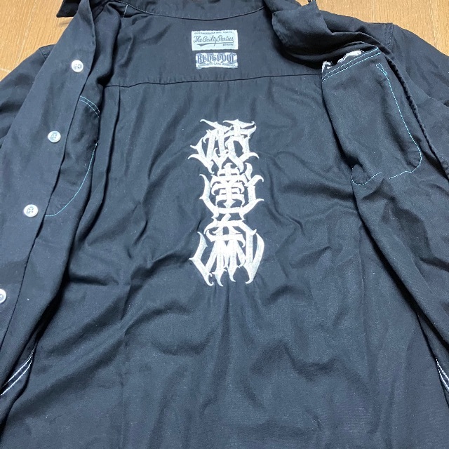 【即完品】WACKO MARIA 殺人音楽/舐達麻 50'S SHIRT シャツ