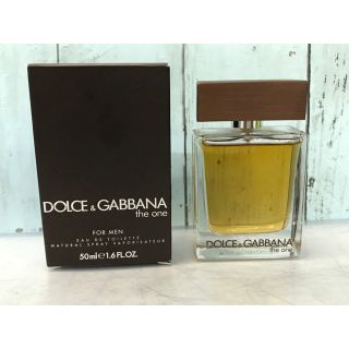 ドルチェアンドガッバーナ(DOLCE&GABBANA)のドルチェアンド ガッバーナ 「ザ・ワン」オードトワレ 50ml 香水　中古現状品(香水(男性用))