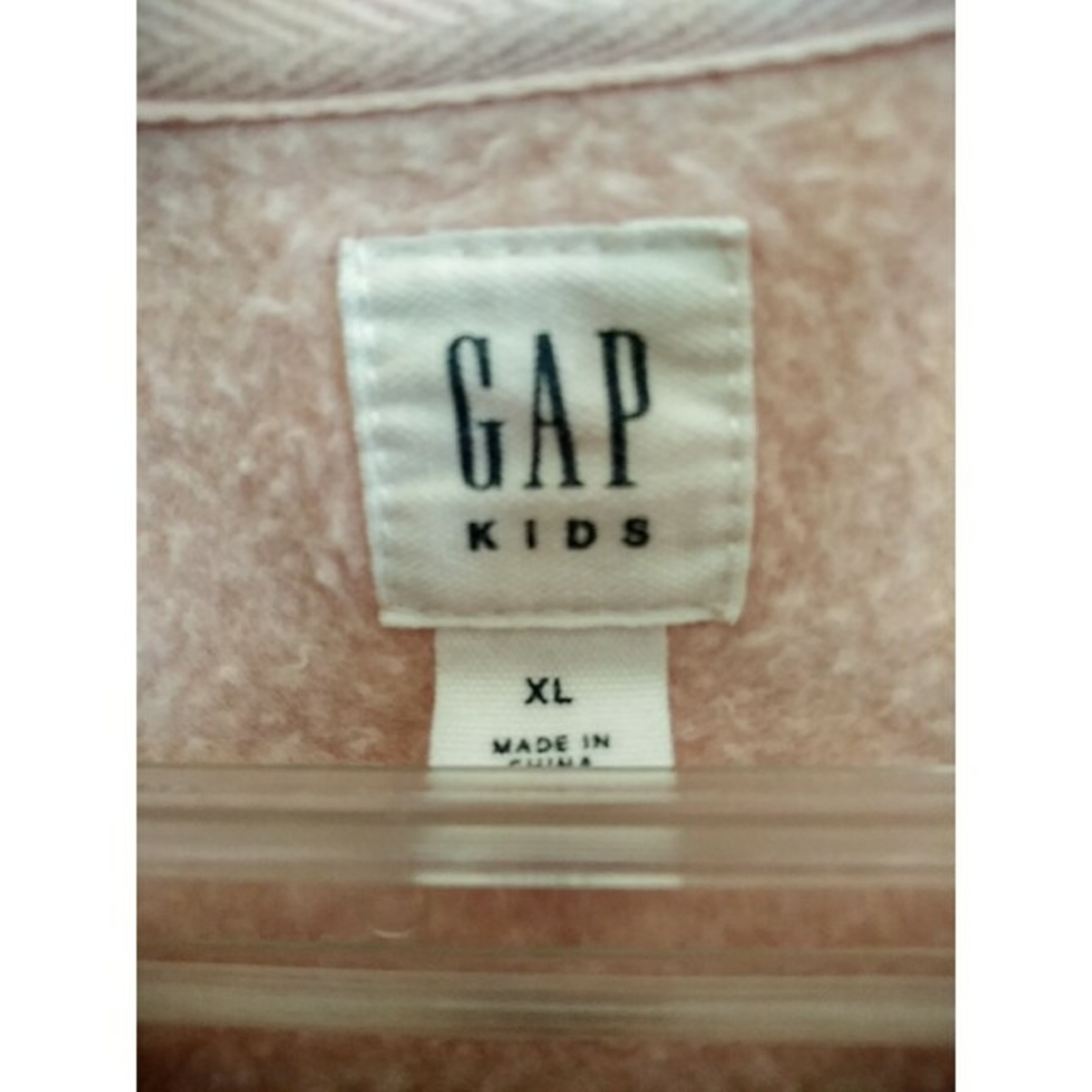 GAP Kids(ギャップキッズ)のGAPキッズ❗フロントジップパーカー❗ キッズ/ベビー/マタニティのキッズ服女の子用(90cm~)(Tシャツ/カットソー)の商品写真