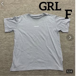 グレイル(GRL)のロゴ入り半袖トップス　カジュアル.INGNI.ワンウェイ.ナイスクラップずき(Tシャツ(半袖/袖なし))