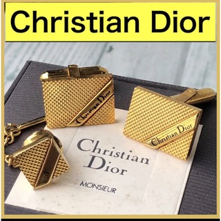 Christian Dior - Dior カフリンクス ネクタイピン 4点セット ロゴ