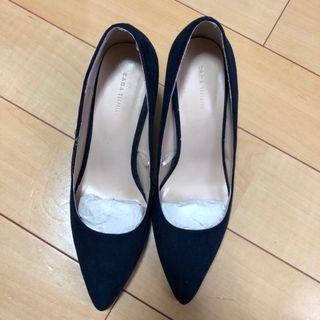 ザラ(ZARA)のザラ  zara  パンプス　ネイビー　スゥエード　(ハイヒール/パンプス)