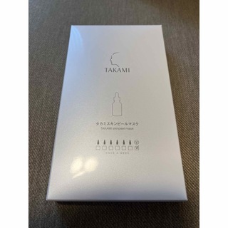 タカミ(TAKAMI)の新品　タカミスキンピール マスク　4枚(パック/フェイスマスク)