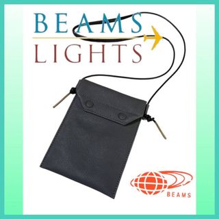 ビームスライツ(BEAMS LIGHTS)のBEAMS LIGHTS  カーフレザー ミニショルダーバッグ  サコッシュ(ショルダーバッグ)