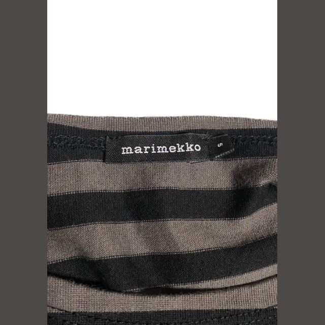 marimekko(マリメッコ)のマリメッコ marimekko ボーダー 長袖 カットソー S レディースのトップス(カットソー(長袖/七分))の商品写真