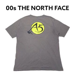 ザノースフェイス(THE NORTH FACE)の00s ノースフェイス　A5ビッグプリント　Tシャツ　ゴールドウイン　古着(Tシャツ/カットソー(半袖/袖なし))