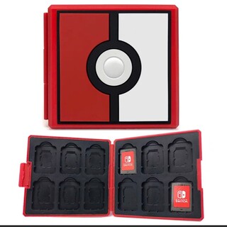 Switch ゲームカードケース ソフト12枚 収納 薄型 防塵(携帯用ゲームソフト)