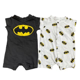 h&m ロンパース 2枚セット バッドマン(ロンパース)