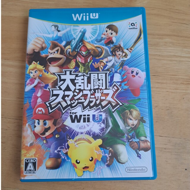 大乱闘スマッシュブラザーズ for Wii U Wii U エンタメ/ホビーのゲームソフト/ゲーム機本体(家庭用ゲームソフト)の商品写真