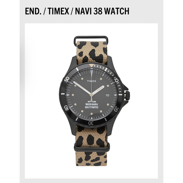 WACKO MARIA(ワコマリア)のEND. / TIMEX / WACKO MARIA / NAVI 38 メンズの時計(腕時計(アナログ))の商品写真