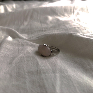 ❁ Vintage rétro natural stone ring #14(リング(指輪))